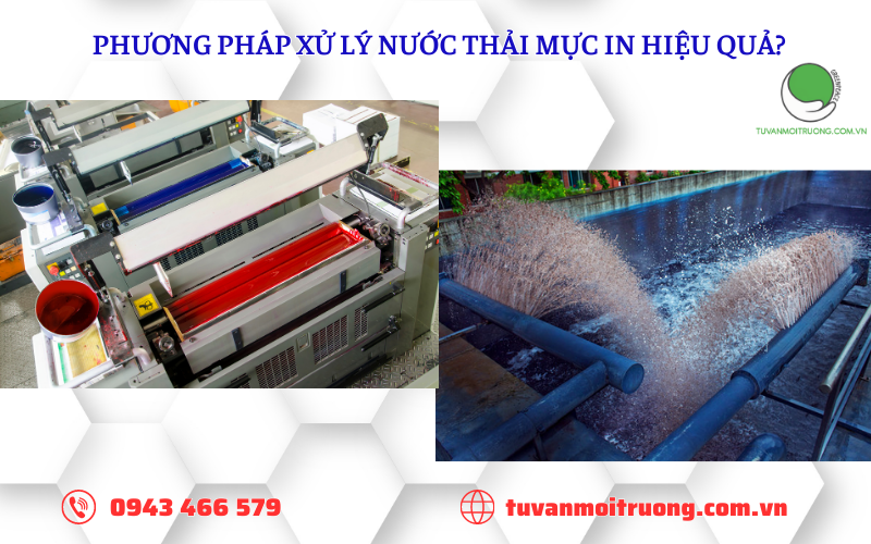 Xử lý nước thải sản xuất mực in